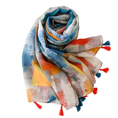 Image of FAIRYGATE Scarves & Shawls for Women Fashion Oversize Blanket Scarf with Fringes XXL Scarf