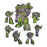 Transformers: Constructicons X Devastator Retro Pin Set