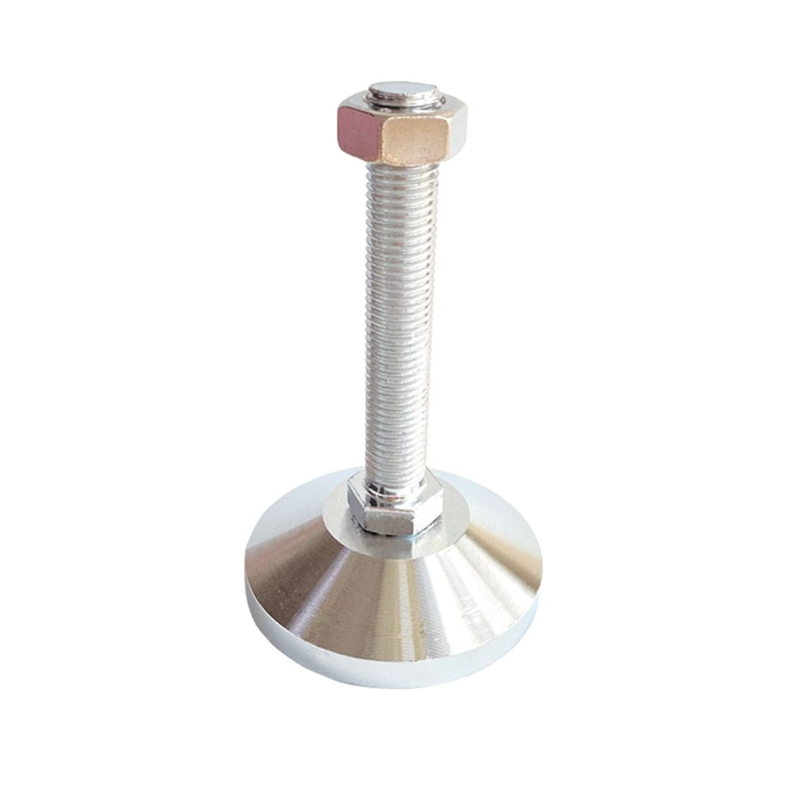 Patas ajustables, Patas para muebles, Pie nivelador ajustable de alta resistencia, pata niveladora for muebles, enderezador de pie con rosca completa, riel nivelador de base de 80 mm(D80 XM20X100mm)