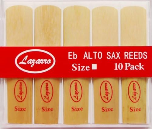 Lazarro® AR-L-3 Alto Saxophone Sax Reeds Size Strength 3, Box of 10
