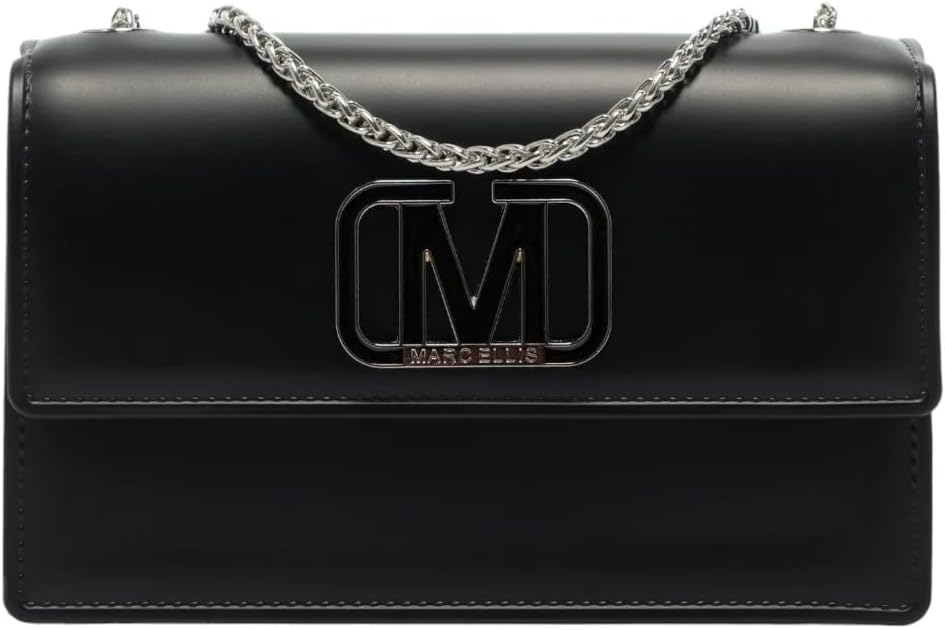 MARC ELLISFLATSUPERMEEM BLACK/SILVER TU STRAP BLACK/SILVER, Black / Silver