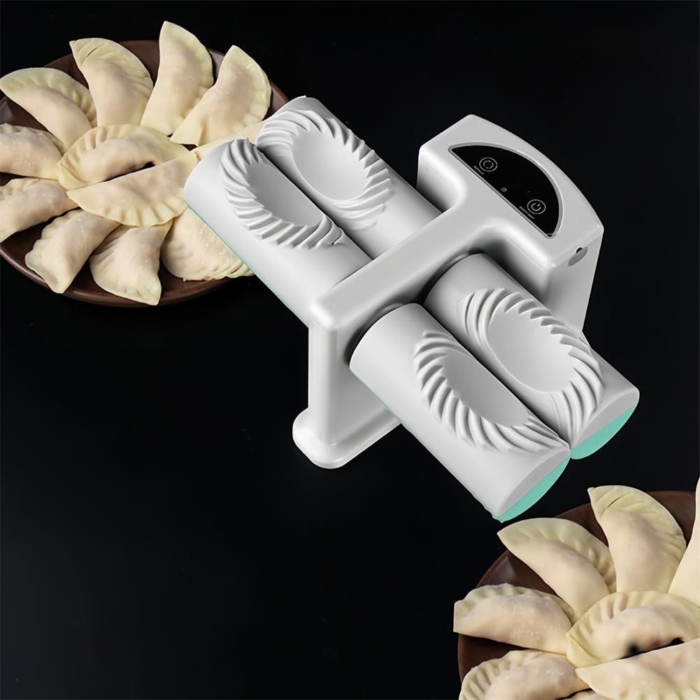 per Ravioli Automatica Doppia Dispositivo Cucina per casa 24.5x17cm per verde(B)