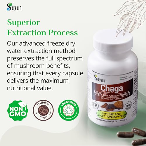 Sayan Chaga Mushroom Capsules