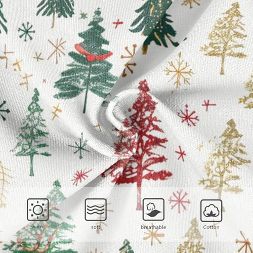 Girls' Panties Training Comfort Underwear for Kids Christmas Trees in Sizes 2T,3T, 4T, 5T, 6Y and 8Y3