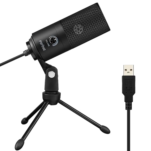 FIFINE K669B Metal USB Condenser Microphone