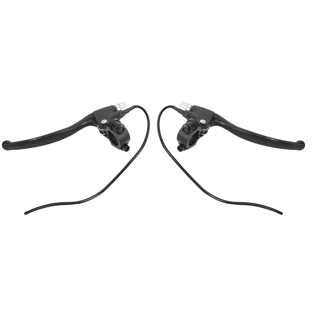 Qqmora Leva del Freno per Bicicletta elettrica, Manubrio del Freno Aspetto Elegante per sostituire Gli Accessori Design ergonomico per Biciclette elettriche per Ciclisti(Nero)