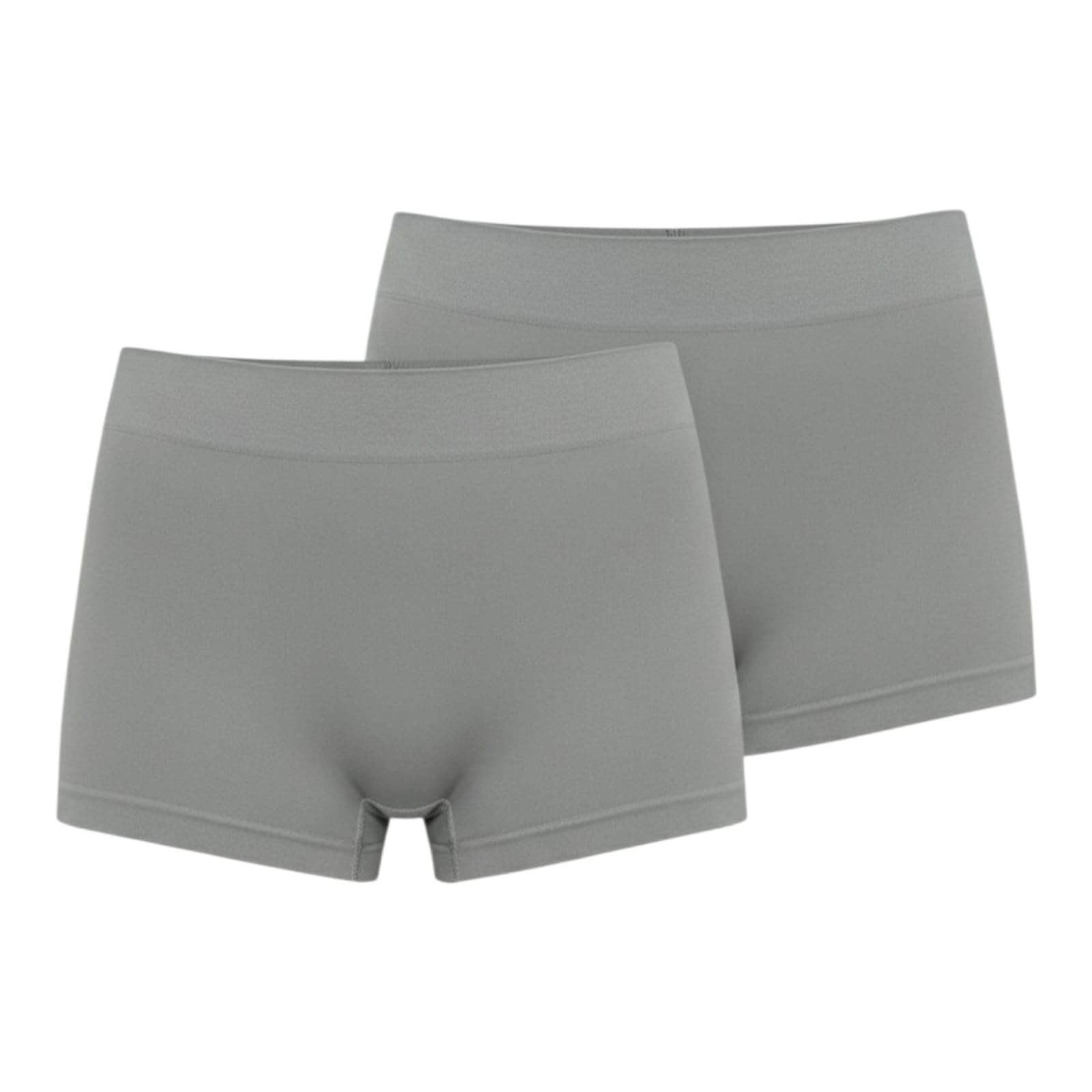 switchon Pack of 2 Women Boy Shorts Grey Panty Seamless Underwear Comfortable Flattering Everyday Comfort-picture-25