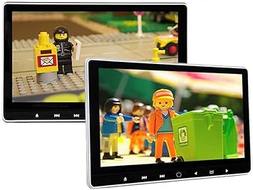 Amazon Co Jp Sunny 11 6インチ 大画面 車載用モニター Dvdプレイヤー 後部座席 Ips液晶 Hdmi入力対応 スマホミラーリング可 二台連動 Iphone対応 タッチボタン マルチ車載モニター 2台セット 車 バイク