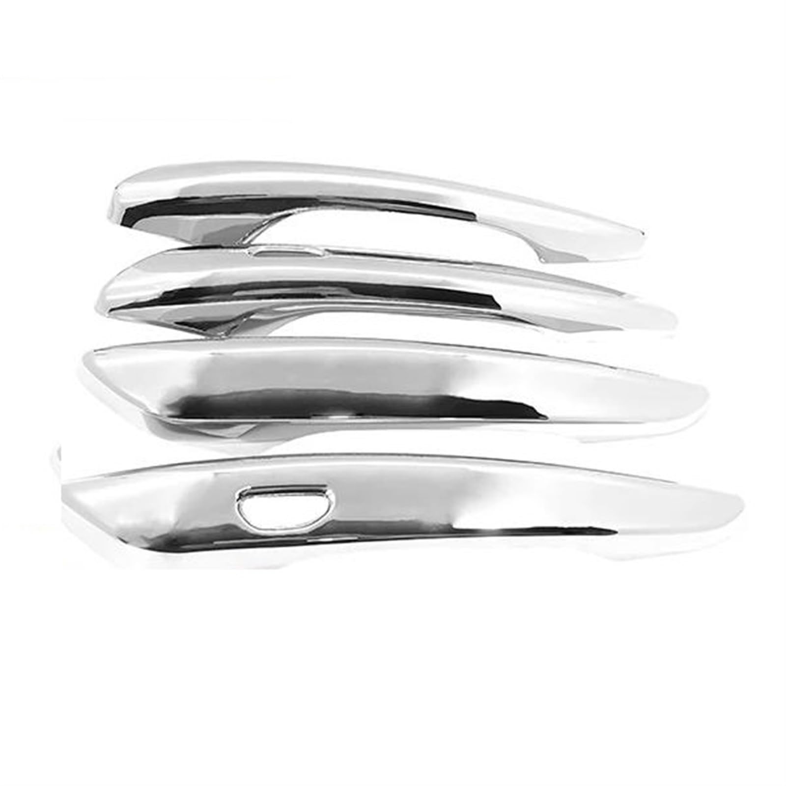 Noheeu Style3 Gloss Black Carbon Fiber Chrome Door Handle Stickers Cover For Mazda 3 4Th Gen Bp 2019-2022 Car Exterior Accessories(Style3)