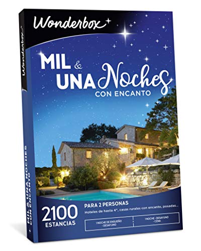 WONDERBOX Caja Regalo -MIL & UNA Noches con Encanto- 2.100 estancias para...