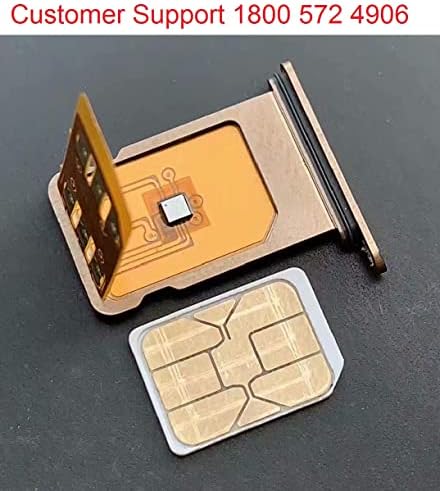 RSIM Carrier Unlock Chip, Turbo sim, Gevey sim, MKSD sim,r sim, for All iOS Mobile Phone XR to 16 PRO MAX (Gold) TFN 1800 572 4906