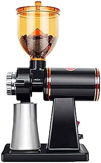 電動コーヒーグラインダー コーヒーグラインダー 8段階変速調整 小型 家庭用 電動 手作り家庭用 機械ステンレス鋼の刃 コーヒー店 ケーキ店ドーナツ店などに適用