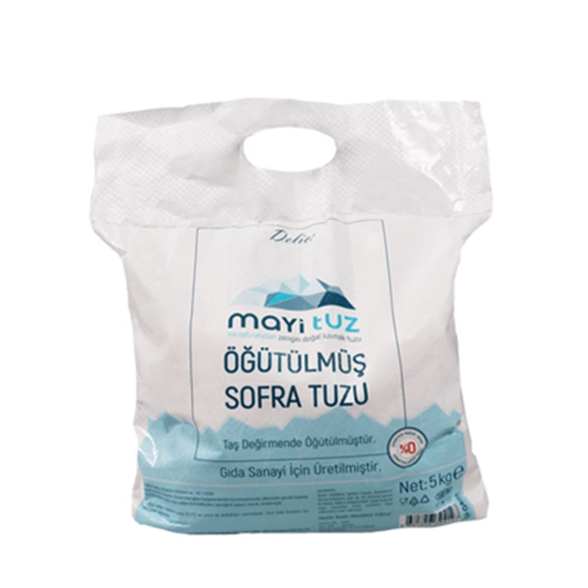 Mayi Tuz Öğütülmüş Sofra Tuzu 5 kg