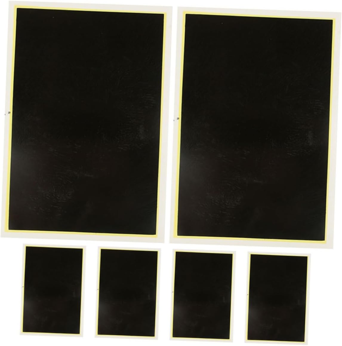 Zerodeko 6pcs Engraving Paper for Precision Marking and Fine Detailing Color Paper for Glass Cutting Etching and Creative Projects for Industrial and Artistic Use