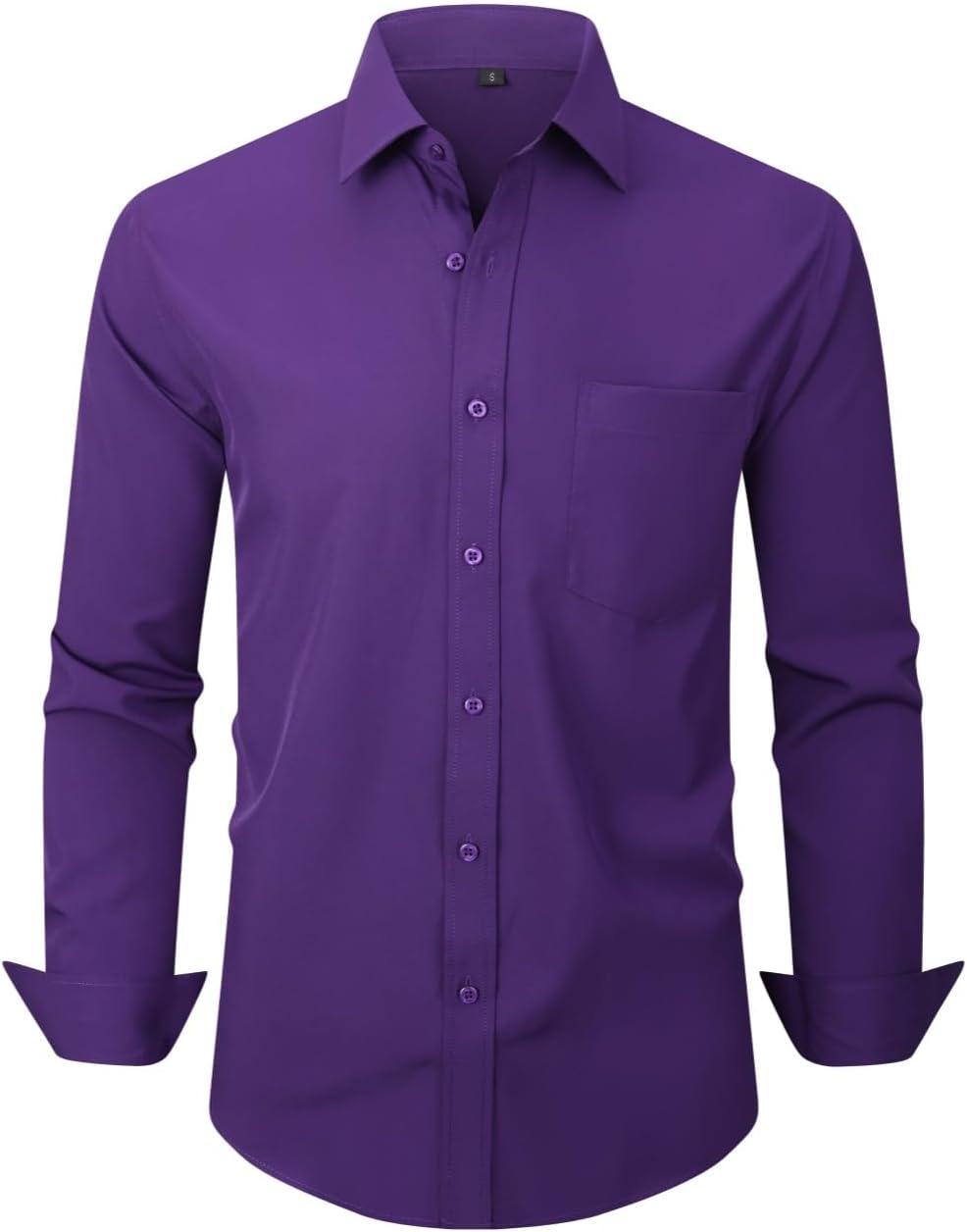 Men’s Dress Shirts Long Sleeve Button Down Shirt...