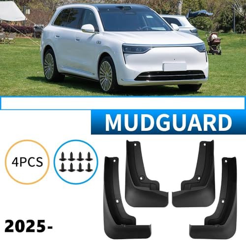 Garde-boue Aito M8 2025 noirs | Accessoires auto pneu protection bas de caisse - 2