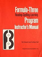 Formula-Three Reading-Spelling-Learning Program: Instructor's Manual 1775466663 Book Cover