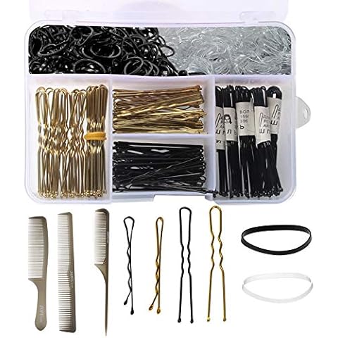 320 Pcs Hair Clips and Bands Set Cover