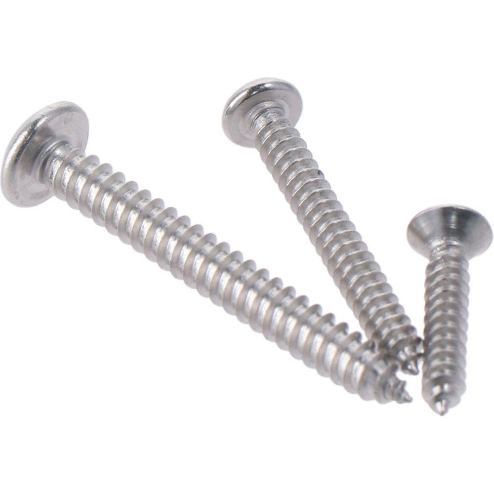 Philips - Set di 570 viti autofilettanti Philips a testa piatta in acciaio inox 304 con scatola portaoggetti, viti autofilettanti a testa svasata a croce con testa cilindrica, per dispositivi