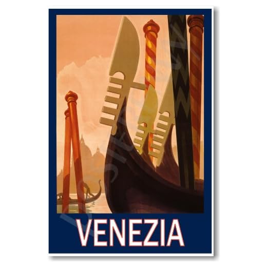 Venezia Italy Vintage - NEW World Travel Art Poster