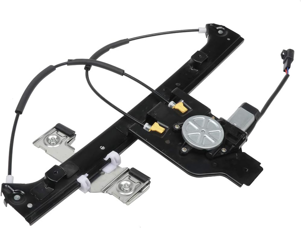 Rear Left Driver Side Power Window Regulator with Motor fits For Chevrolet Trailblazer EXT 2002-2006 For GMC Envoy XL 2002-2006 For GMC Envoy XUV 2004-2005 For Isuzu Ascender 2003-2006 741-890