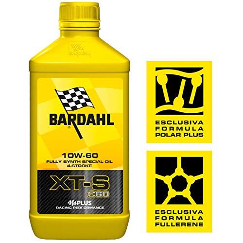  BARDAHL Moto XT-S C60 10W60 Lubrificanti Olio Motore Moto 4 Tempi 1 LT