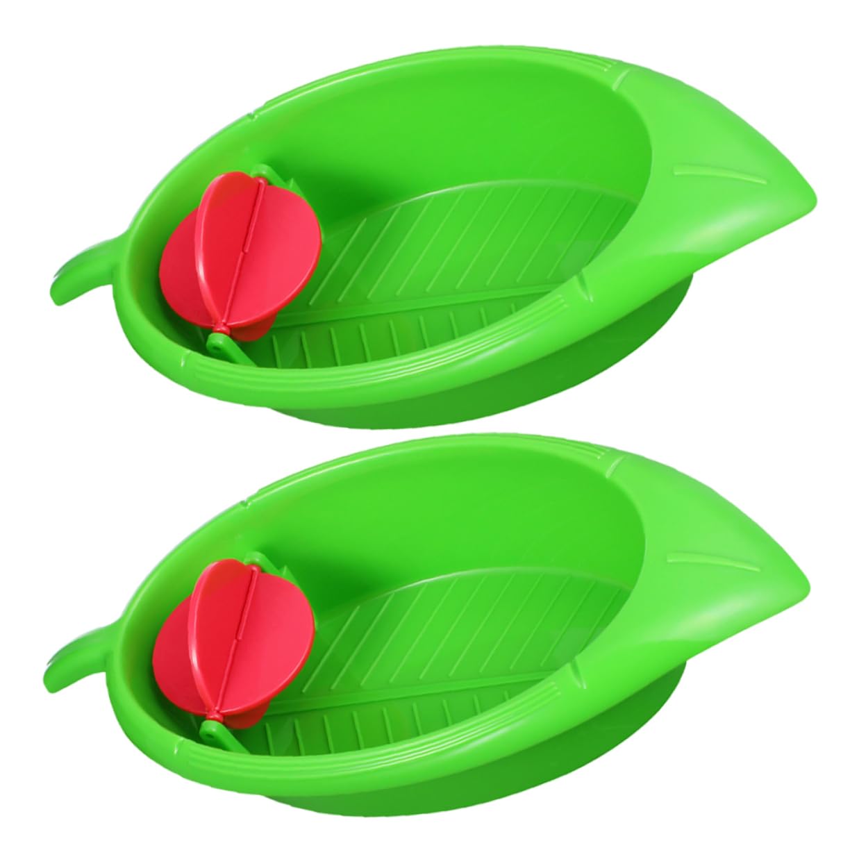 POPETPOP 4 Set Giocattolo da Bagno Pappagallo - Giochi per Pappagalli - Accessori per Pappagalli Bagno Gabbia per Uccelli Gonfiabili per Piscine Supporto da Bagno per Pappagalli 2 Pezzi * 4
