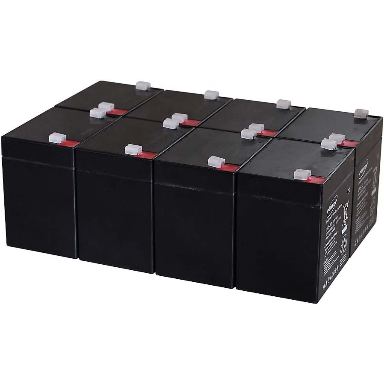 Powery Powery Batería de Gel para Panasonic LC-R124R5P 5Ah 12V