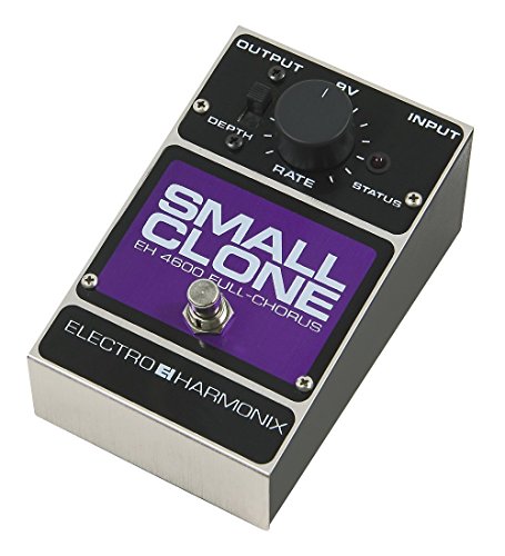 Electro Harmonix Small Clone Pédale pour Guitare électrique Argent - Les Beatles, Paul McCartney, John Lennon, RIngo Starr, George Harrison Electro Harmonix Small Clone Pédale pour Guitare électrique Argent – Image 4