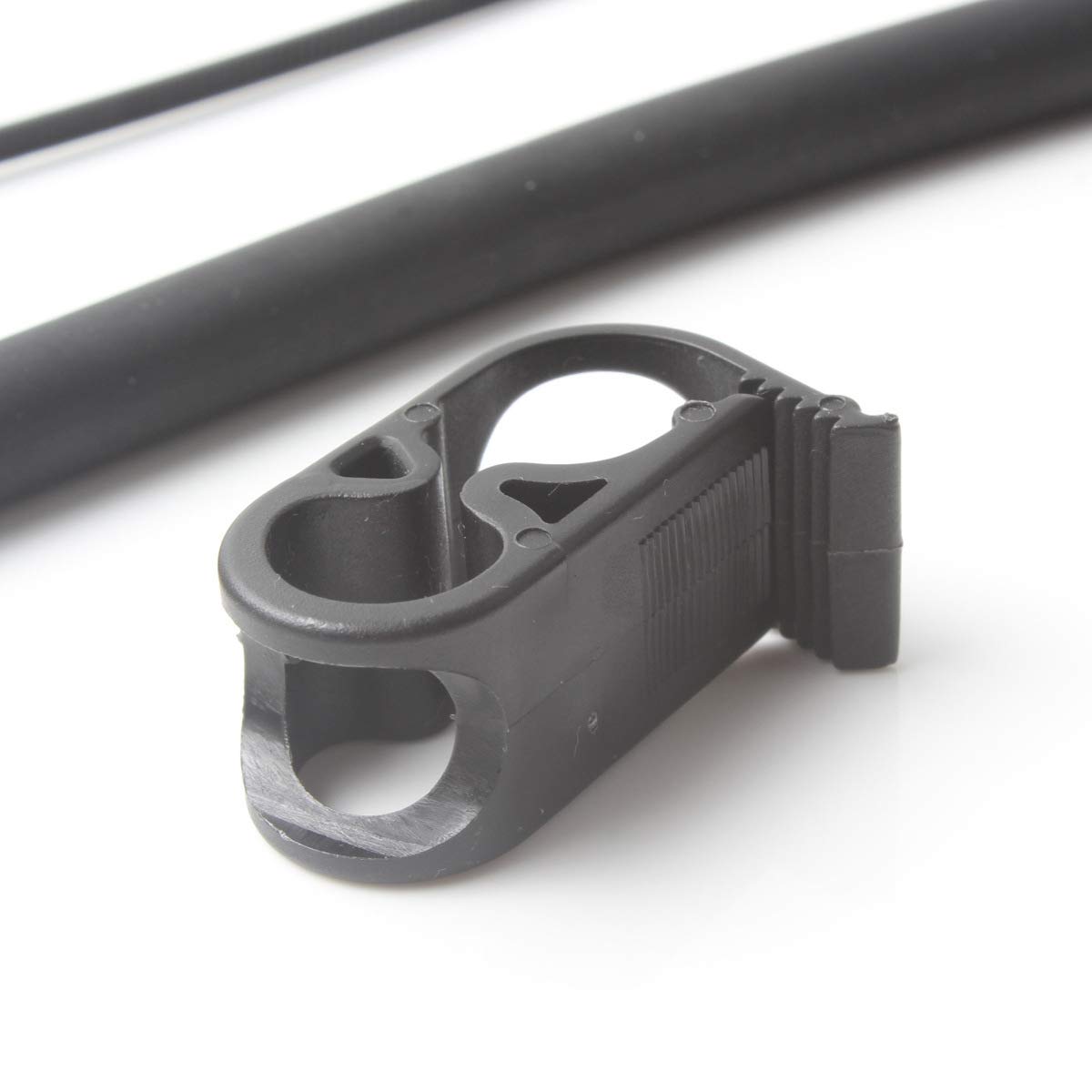 Kqcibz Nylon Replacement Kiteboard Kitesurfing Kite One Pump Valve Hose Clamp Gear Kit Accessories Kite Hose and Clamp, Black