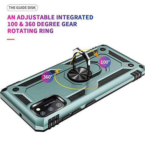 DAWEIXEAU Custodia Galaxy A41,Silicone Armatura