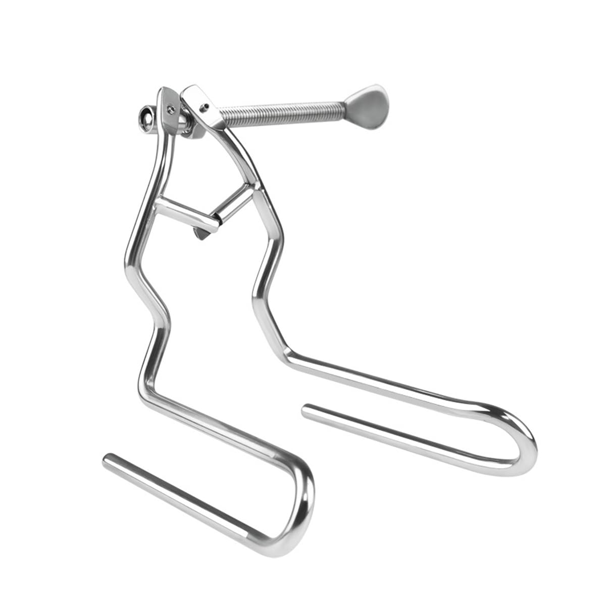 Metal anal dilator, Adjustable Anal Vaginal Expander Stainless Steel Butt Plugs Anal Trainer Anal Plug Anal Stretcher Adult Sex Toys, for Men,Women and Beginners