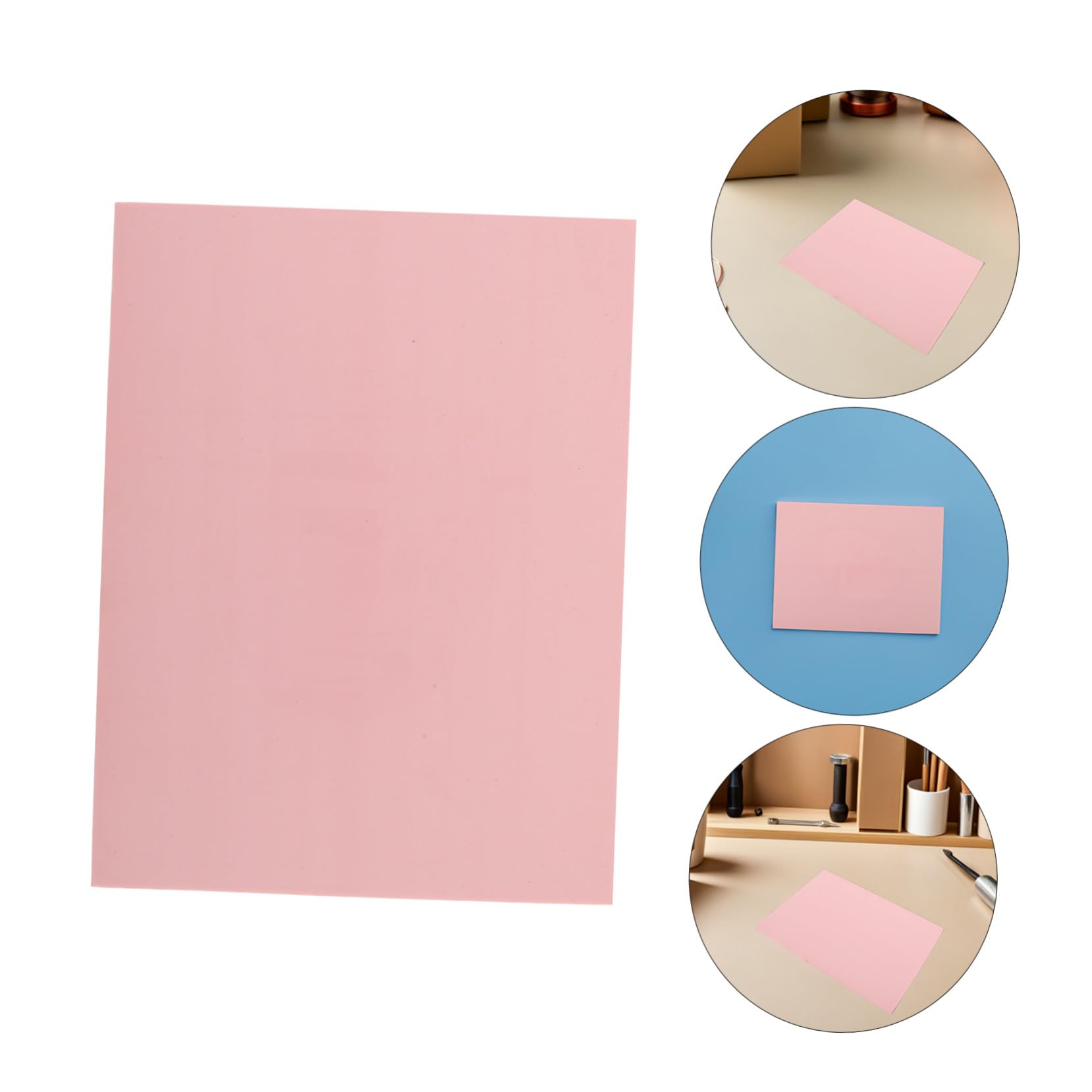 WOONEKY 4 piezas Bloques de Linóleo Suaves para Grabado Material para Impresión y Creación de Sellos Reutilizables y Versátiles para Proyectos Artísticos DIY