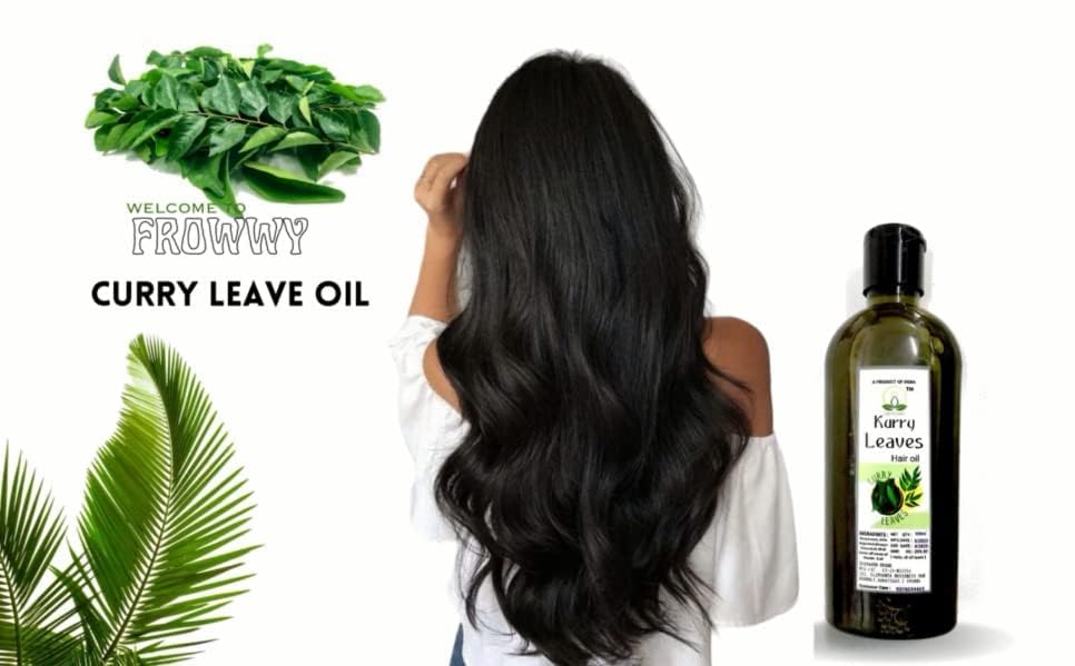 Shivaaro CURRY HAIR OIL | Curry Leaf 100% Organic hair Oil with best herbal & natural oils 100 ml 2