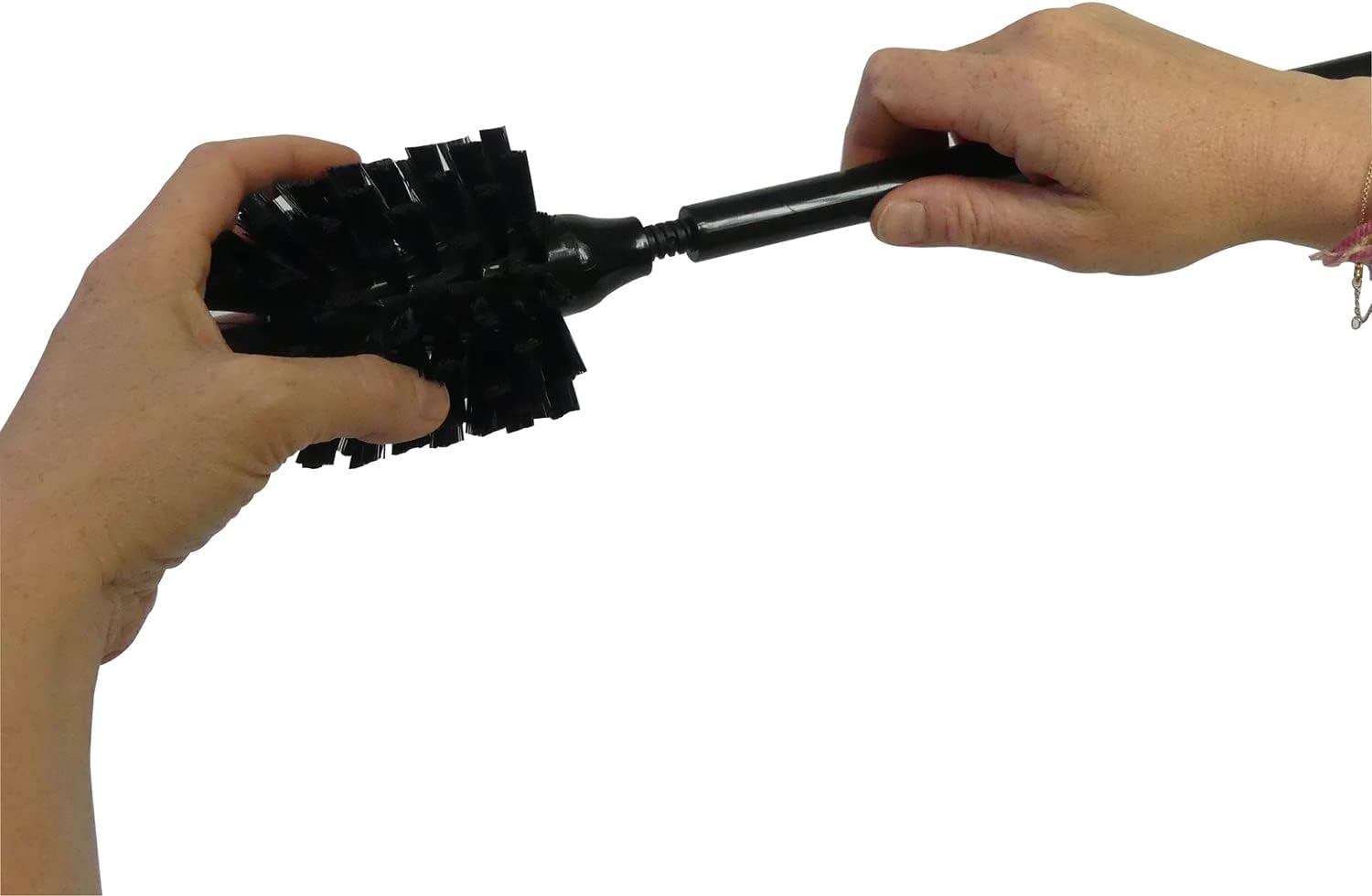 Kela Toilet Brush, Black Cube 23690