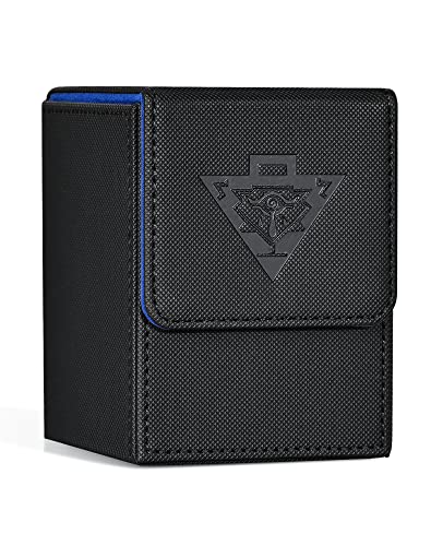 ZLCA Card Deck Box for MTG Yugioh TCG, Card Storage Box with Divi...