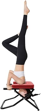 AngelcityCC Yoga Headstand Bench Stand Yoga Chair for Family Gym Relieve Fatigue Build Up Body, Strength Training Inversion Equipment for Relaxation and Strength