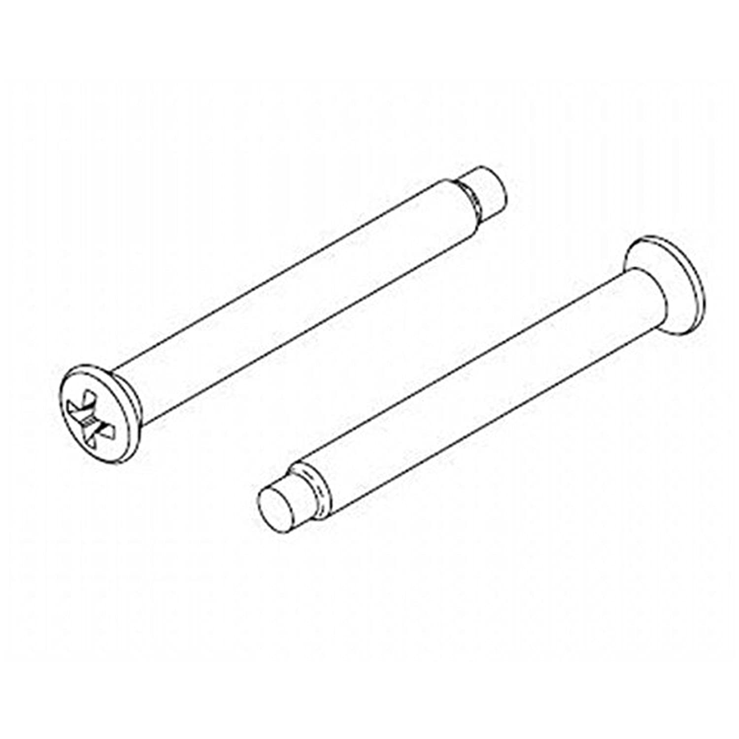 Vis machine Kwikset 81835-26 anti-jeu pour leviers et pivots de serrure