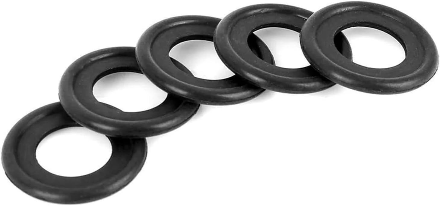 30/50/100PCS For GM M12 Rubber Oil Drain Gasket Washer, Easy to Install(30 PCS)