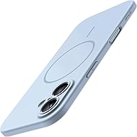 Vista 17 de JETech Funda magnética delgada para iPhone 17 de 6.3 pulgadas, compatible con MagSafe, funda de teléfono minimalista ultradelgada y ligera