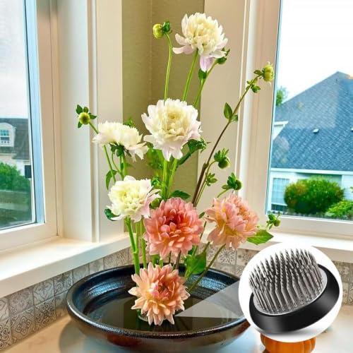 Alfiler de fijación para ramo de flores con base estable de mesa 5