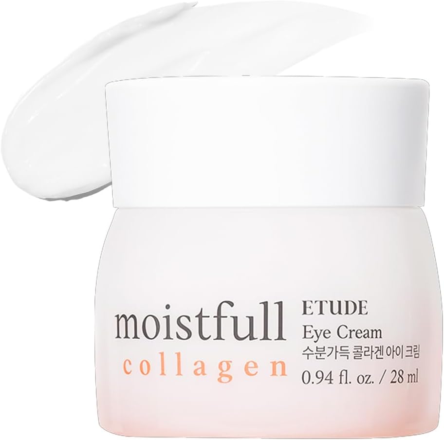 Moistfull Collagen Korean Eye Cream, Hydrating, 0.94 fl oz | Hydrating Korean eye cream with collagen water and lupinus protein; creamy moisture care for the delicate eye area.