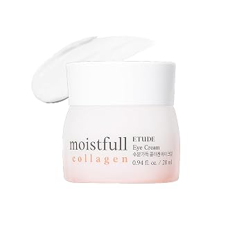 ETUDE Moistfull Collagen Korean Eye Cream, Hydrating, 0.94 fl oz