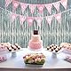 Vaktop 4 Stück Lametta Vorhang Silber Glitzer, Glitzervorhang Lametta, Glitzer Party Vorhang, Folien Fransen Hintergrund fur Party Deko Geburtstagsdeko Hochzeit Festivals Bühnendekor (1m x 2m)