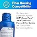 3M Aqua-Pure Whole House Water Filter, 3M Genuine Replacement Filter AP917HD for AP903 System, Quick Change Filter Design, Reduces Chlorine, Taste and Odor, Sediment, Dirt and Rust