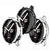 [3 Pack] Samsung Galaxy Watch Active 2 40mm Screen Protector Case,JZK Soft Slim TPU All Around Protective Shell Anti-Scratch Case Bumper Cover Case for Samsung Galaxy Active 2 40mm Accessories