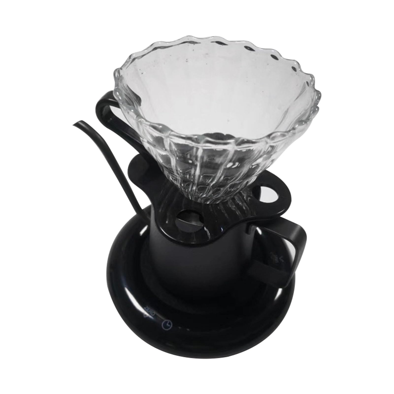 2kg/0.1g Cyfrowa Waga Do Kawy Z Timerem Elektroniczna Wbudowana Wlewana Espresso Inteligentna Kuchenna Akcesoria Kuchenne Precise Measurement