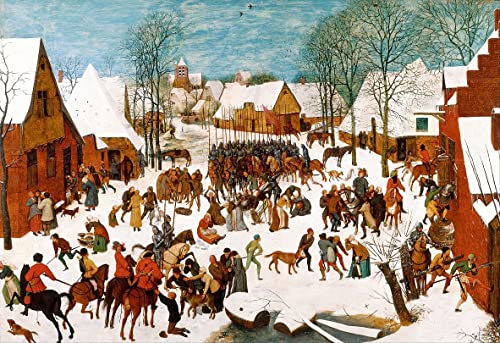 Cuadro decorativo de Pieter Brueghel para renovar las paredes del dormitorio