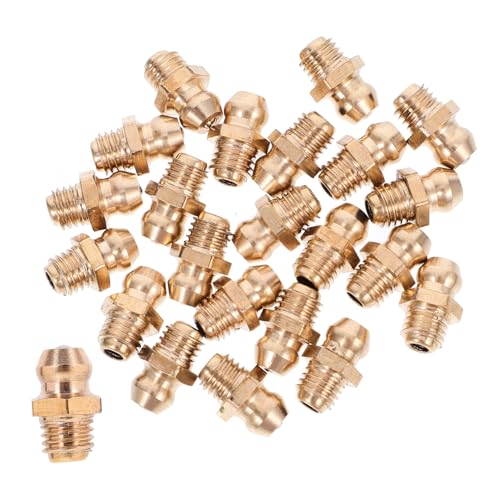 NAMOARLY 25pcs Assorted Grease Fittings Kit Zerk Grease Fitting Set Automotive Industrial Organized Storage Box