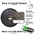 The Ultimate Wall Clock - 10" Quartz, Round, Black & White, Easy to Read, Perfect for Home, Office, School, Indoor/Outdoor